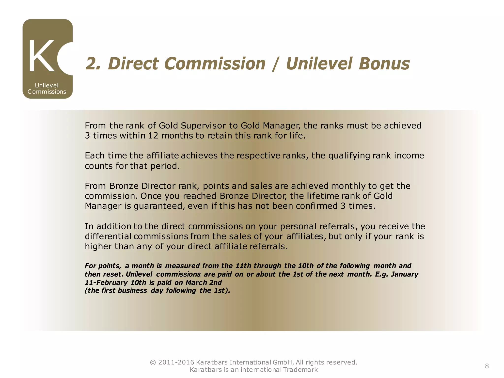 Compensationplan explanation | PPT
