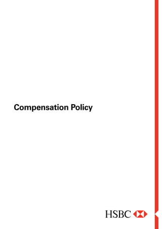 Compensation Policy
 