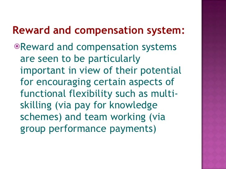 Compensation system