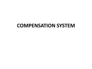 COMPENSATION SYSTEM
 
