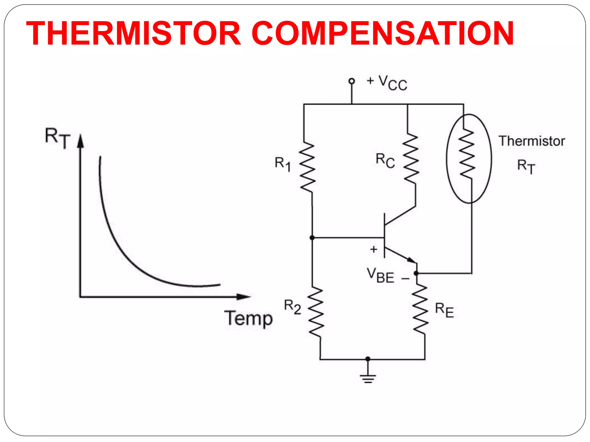 THERMISTOR COMPENSATION
 