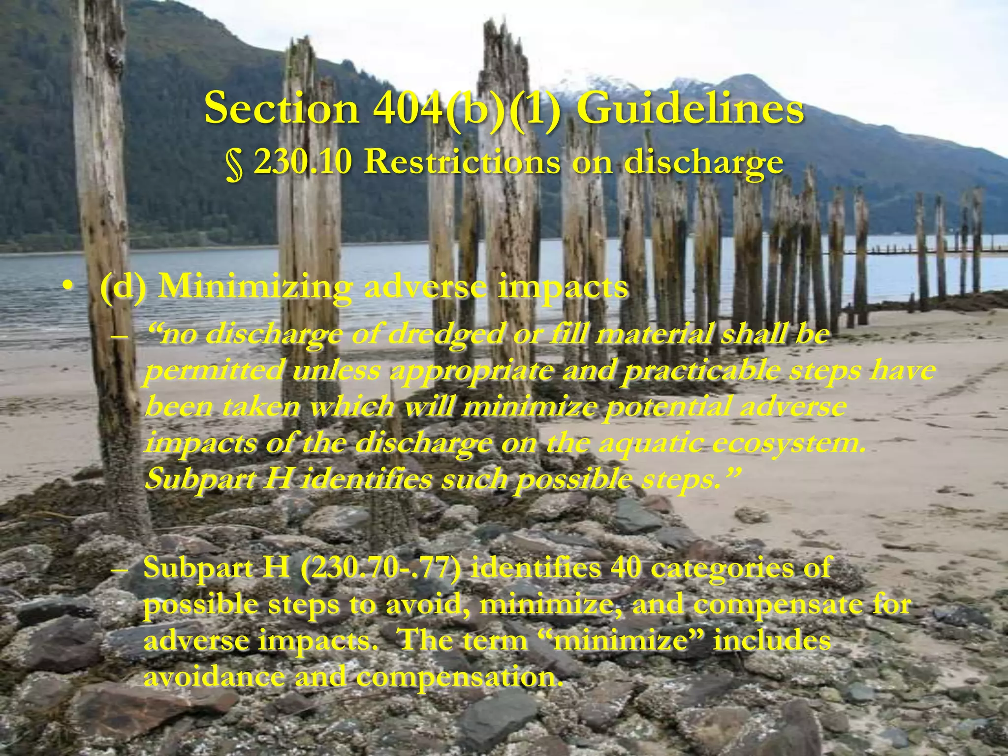 Compensatory Mitigation by Matthew LaCroix | PPTX