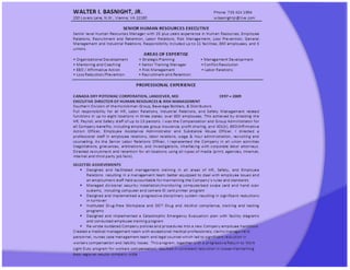 Compentency Experience Services