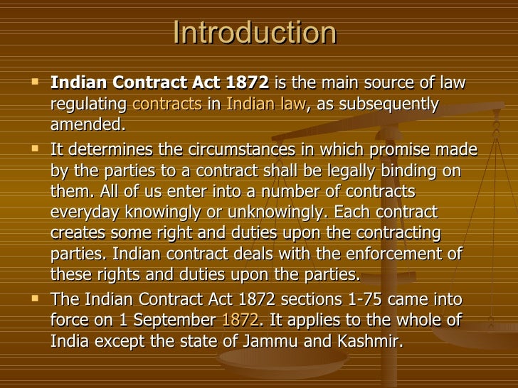 Indian Contract Act 1872 Competency Of The Parties to contract