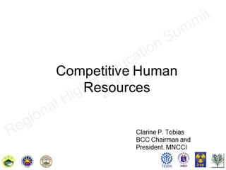 Competative human resources