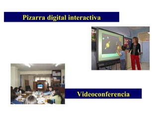Pizarra digital interactiva Videoconferencia 