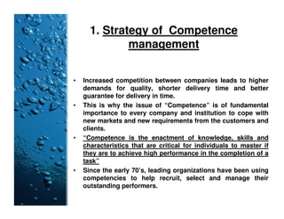 Competence