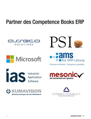 2 Competence Book - ERP
Partner des Competence Books ERP
 