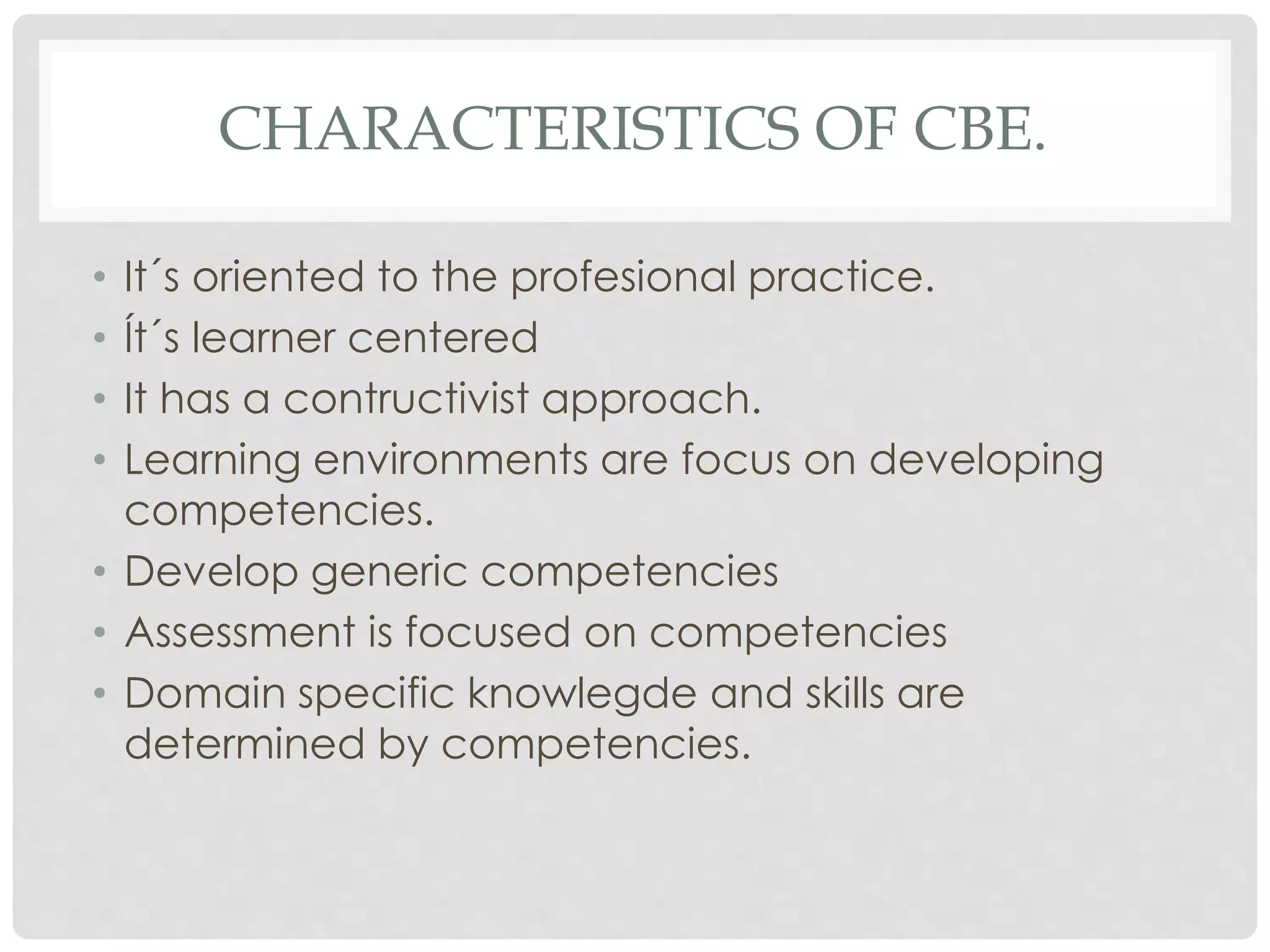 Competence based education | PPTX