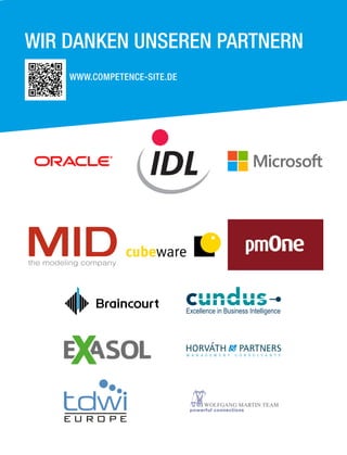 WIR DANKEN UNSEREN PARTNERN
WWW.COMPETENCE-SITE.DE
 