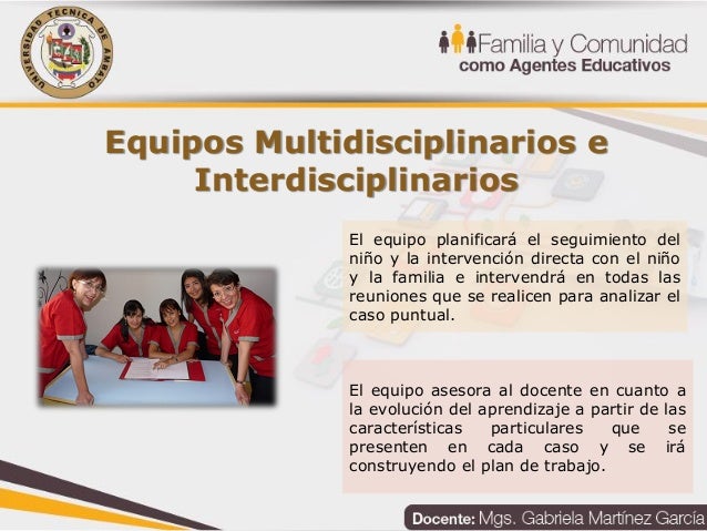Unidad 7: Equipos multi e interdisciplinarios y evaluación de práctic…
