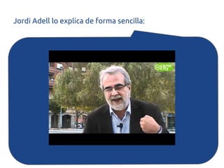 Jordi Adell lo explica de forma sencilla:
 