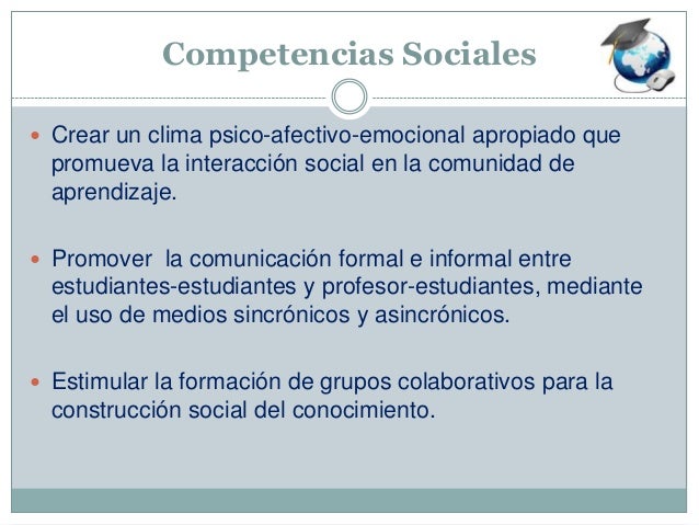 Competencias Del Docente Virtual
