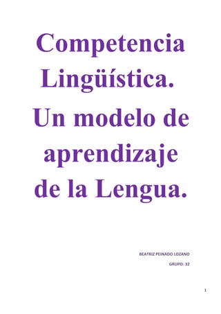 Competencia Lingüística