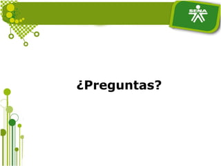 ¿Preguntas?
 