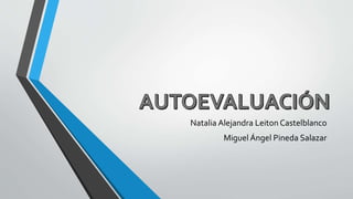 Natalia Alejandra Leiton Castelblanco 
Miguel Ángel Pineda Salazar 
 