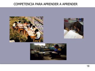 COMPETENCIA PARA APRENDER A APRENDER 