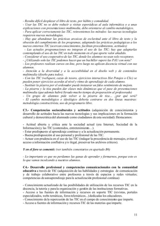 Competencias Digitales De Los Docentes