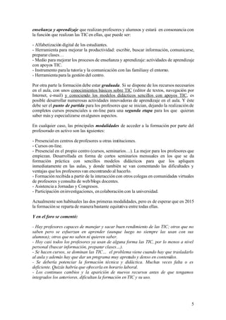 Competencias Digitales De Los Docentes