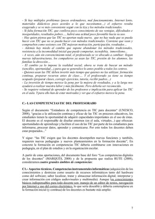 Competencias Digitales De Los Docentes