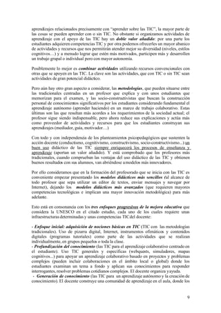 Competencias Digitales De Los Docentes