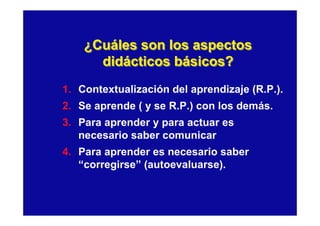 Cómo enseñar competencias