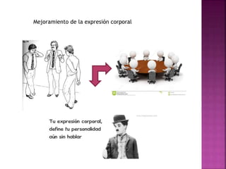 Mejoramiento de la expresión corporal
 