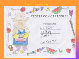 Recetas y menús 