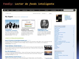 Feedly: Lector de feeds inteligente
 