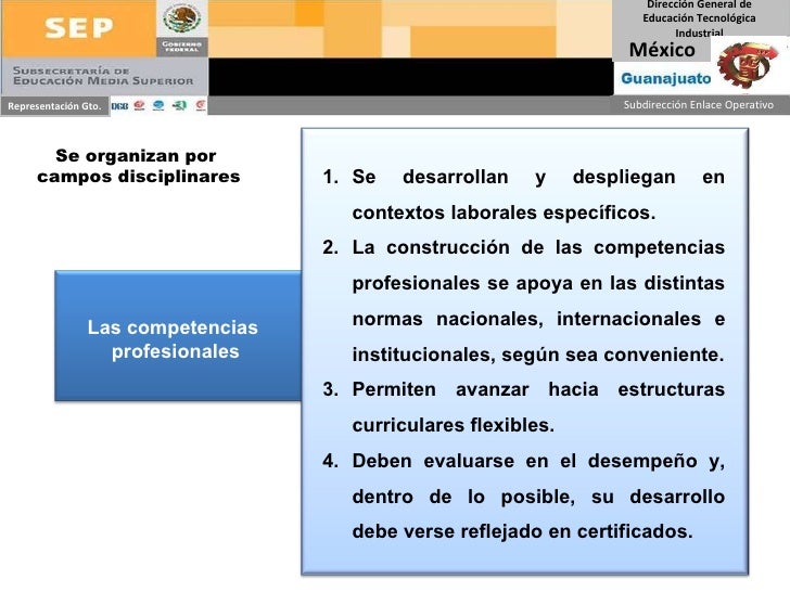 Competencias disciplinares y profesionales en la EMS