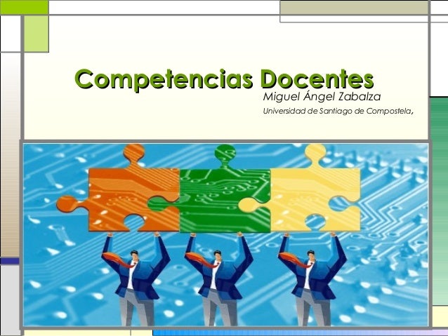 Competencias docentes