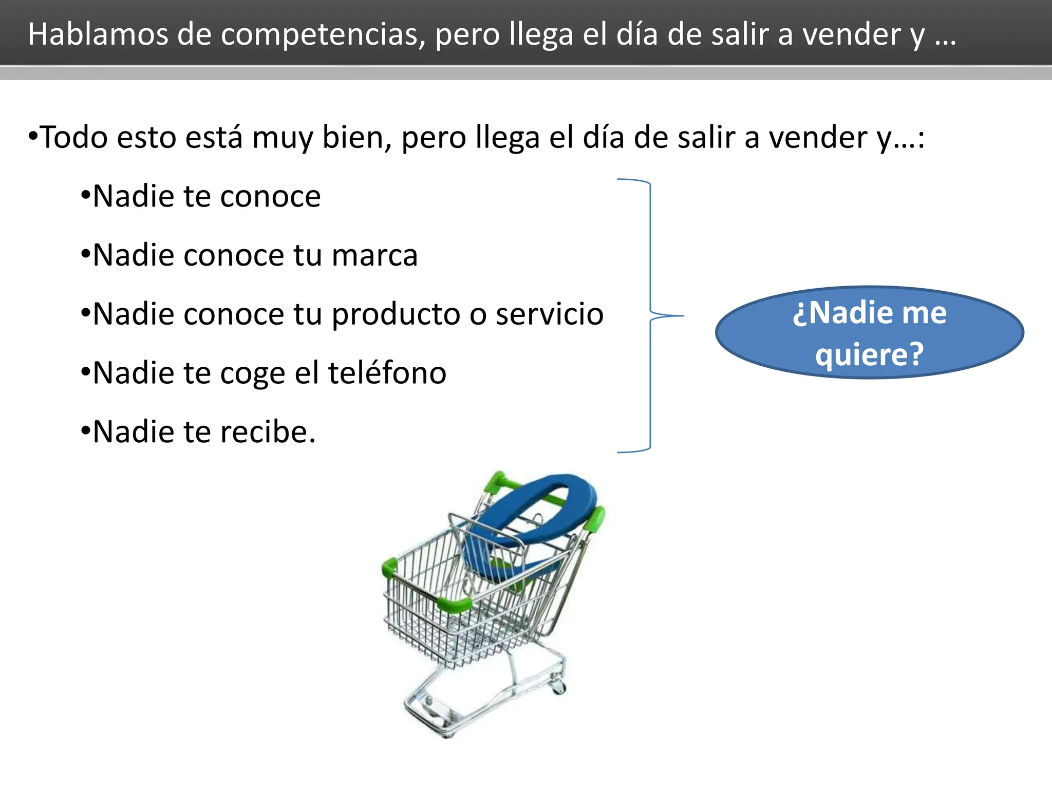HERRAMIENTAS CREATIVAS PARA OPTIMIZAR TU ESTRATEGIA DE MARKETING
CREA
Proyecto: Máster de Marketing Internacional
Fecha: 26 de julio de 2011 PAG 30
PAG 30
Foro virtual II
Fecha: Zaragoza, 16 de mayo de 2012
“COMPETENCIAS EMPRENDEDORAS: ¿CUALIDADES INNATAS O
ENTRENAMIENTO PROGRAMADO?”
Hablamos de competencias, pero llega el día de salir a vender y …
•Todo esto está muy bien, pero llega el día de salir a vender y…:
•Nadie te conoce
•Nadie conoce tu marca
•Nadie conoce tu producto o servicio
•Nadie te coge el teléfono
•Nadie te recibe.
¿Nadie me
quiere?
 