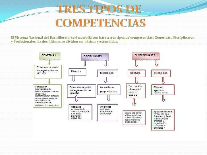 Competencias en la educaciòn media superior