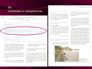 SA: habilidades e competências 