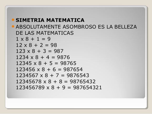 Absolutamente matemática