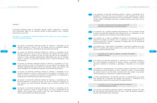 COMPETENCIAS TIC PARA EL DESARROLLO PROFESIONAL DOCENTECOMPETENCIAS TIC PARA EL DESARROLLO PROFESIONAL DOCENTE
6261
Anexos
¿El proceso de desarrollo profesional atiende los intereses y necesidades de los
docentes teniendo en cuenta su rol? Por ejemplo, tiene una orientación diferente
cuando es para directivos o coordinadores de la que tiene para docentes.
¿El proceso de desarrollo profesional atiende los intereses y necesidades de los
docentes teniendo en cuenta su área de formación? Por ejemplo, tiene una orienta-
ción diferente para los docentes de artes de la que tiene para los de matemáticas y
ciencias? Es decir, presentan aproximaciones diferenciadas para que los docentes
entren en contacto con aplicaciones específicas para su campo de formación o área
de desempeño.
¿El proceso de desarrollo profesional atiende los intereses y necesidades de los do-
centes teniendo en cuenta el nivel educativo en el que enseñan? Por ejemplo, están
diseñados específicamente para docentes de educación básica, para docentes que
hacen investigación con estudiantes de posgrado o para docentes de preescolar.
¿El proceso de desarrollo profesional atiende los intereses y necesidades de los
docentes teniendo en cuenta sus saberes previos? Por ejemplo, se consideró el mo-
mento en el que se encuentran los docentes en el desarrollo de sus competencias y
la preparación y conocimientos que ya tienen los docentes.
¿El proceso de desarrollo profesional atiende los intereses y necesidades de los
docentes teniendo en cuenta los recursos con los que cuentan? Por ejemplo, uti-
lizan software que estará fácilmente disponible para los docentes después de la
formación.
¿El proceso de desarrollo profesional atiende los intereses y necesidades de los
docentes teniendo en cuenta el contexto cultural en el que se desenvuelven? Por
ejemplo, están pensados para escuelas rurales que usan metodología de escuela
nueva o para estudiantes que hablan otra lengua.
El desarrollo profesional debe ser pertinente, práctico, situado, colaborativo e inspirador;
estas características deben ser los principios rectores de todo programa, curso o itinerario
de formación en uso de TIC.
Para saber si un programa de desarrollo profesional está alineado con estas orientaciones
conteste las siguientes preguntas.
Guía No. 2
1.
2.
3.
4.
5.
6.
7.
8.
9.
Si No
Si No
Si No
Si No
Si No
Si No
Si No
Si No
Si No
Si No
¿Los programas de desarrollo profesional apuntan a mejorar el aprendizaje de los
estudiantes? Esto quiere decir que la formación no solo propende por el mejora-
miento de las competencias del docente sino que finalmente va enfocada a que el
docente aplique lo aprendido tanto para su beneficio personal como para el de sus
estudiantes.
¿Los docentes van a aprender utilizando directamente las TIC? Por ejemplo, durante
el proceso de desarrollo profesional cada educador tiene a su disposición un com-
putador o dispositivo con el software y la conectividad necesarios.
¿Los docentes van a tener la posibilidad de explorar las herramientas de manera
vivencial? Por ejemplo, los docentes van a ir probando lo que van aprendiendo, ha-
ciendo ejercicios por sí mismos y ensayando sus propias ideas con las herramientas
que están aprendiendo a usar.
¿Los docentes van a poder aplicar lo aprendido en situaciones cotidianas de su pro-
fesión? Por ejemplo, para preparar alguna de sus clases, para aplicar en sus investi-
gaciones o para hacer gestión escolar.
10.
Si No
Si contestó que sí a todas las anteriores el programa de desarrollo
profesional es práctico.
Si No
¿Los procesos de desarrollo profesional se concentran en la institución educativa y
en el aula, abordando la didáctica? Por ejemplo, durante la formación los docentes
planearán actividades de enseñanza y aprendizaje a desarrollar con sus estudian-
tes.
¿Se brindará un acompañamiento a los docentes durante la formación? Por ejemplo,
está prevista una mesa de ayuda o un tutor - presencial o virtual - al que los docen-
tes puedan recurrir en caso de dudas, o puedan tener como modelo, o que simple-
mente brinde apoyo en la aplicación en contexto de lo aprendido.
¿Se dará acompañamiento a los docentes, que lleve a la transformación de sus prác-
ticas, después de la formación? Por ejemplo, está prevista la continuación de la
mesa de ayuda o tutores como se describen en la pregunta anterior.
11.
12.
13.
Si No
Si No
Si No
Si contestó que sí a las tres preguntas anteriores el programa
de desarrollo profesional es situado.
Si No
¿Los procesos de desarrollo profesional facilitan el aprendizaje conjunto? Por ejem-
plo, hay momentos para aprender junto con otros a través de dinámicas grupales o
de recibir realimentación de los compañeros.
14.
Si No
Si contestó sí a todas las anteriores el programa de desarrollo
profesional es pertinente para su comunidad educativa.
 