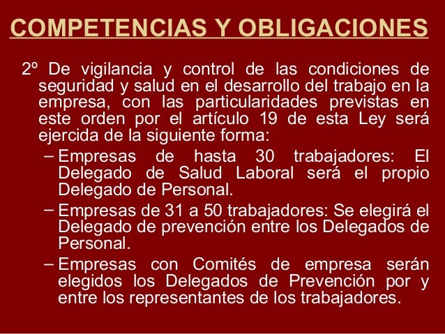 Competencias Y Garantias De Los Delegados