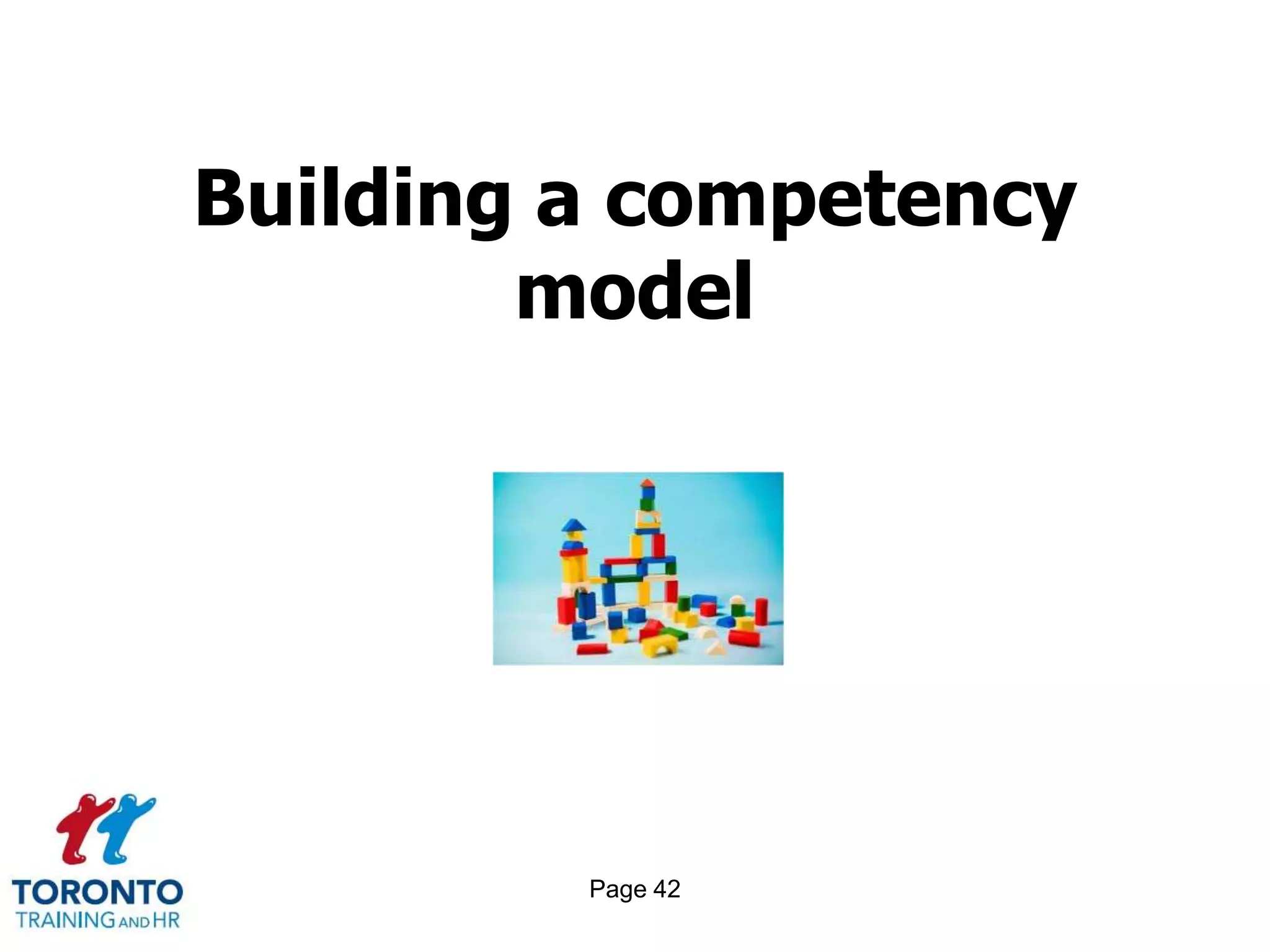 Building a competency
        model




         Page 42
 