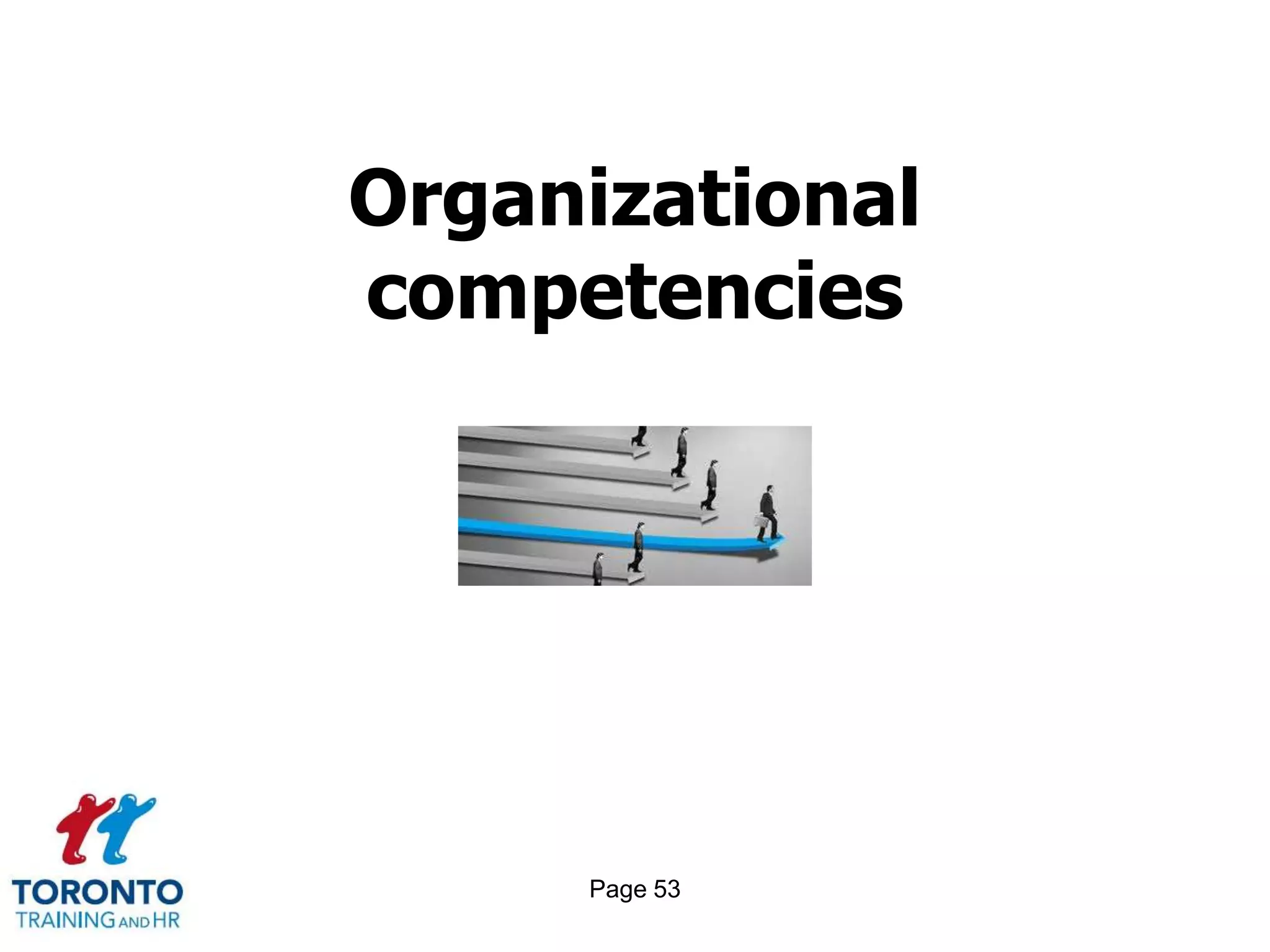 Organizational
competencies




     Page 53
 