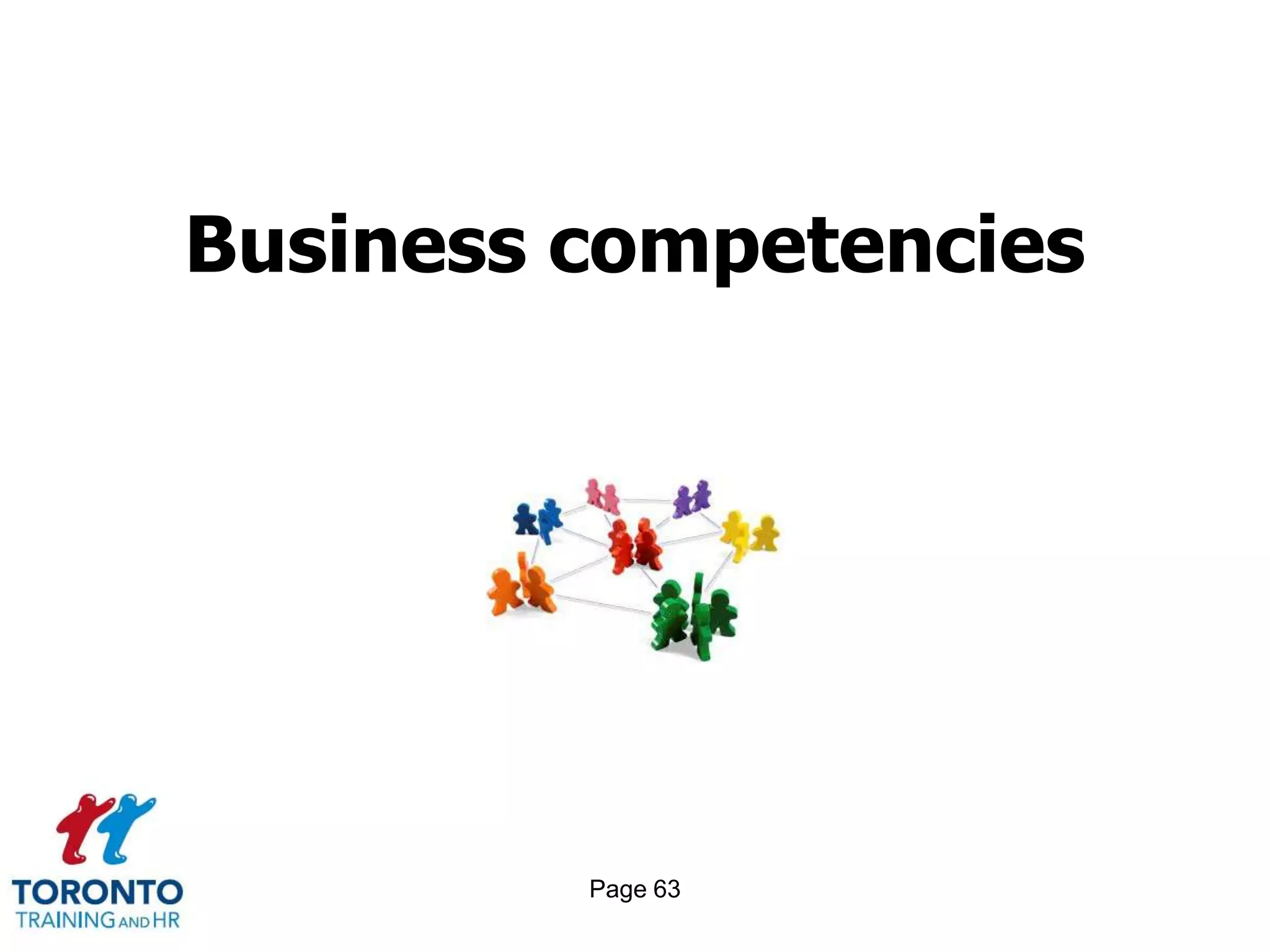 Business competencies




         Page 63
 