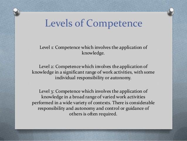Competency based education curriculum