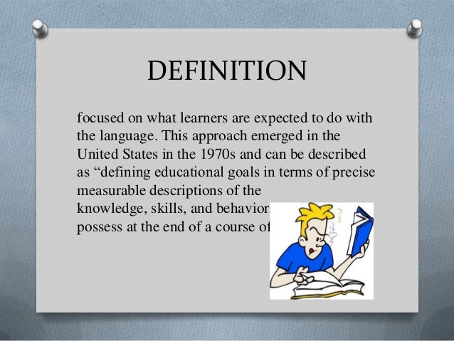 Competency Based Language Teaching