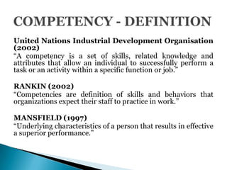 Competency mapping aij | PPTX
