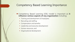 Competency and the learning organization | PPTX