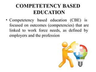 competency based education for bsc &msc | PPTX