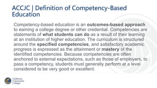 Competency Based Education - Part FFFFFFFFFFFFFFFFFFFFFFFFI.pptx