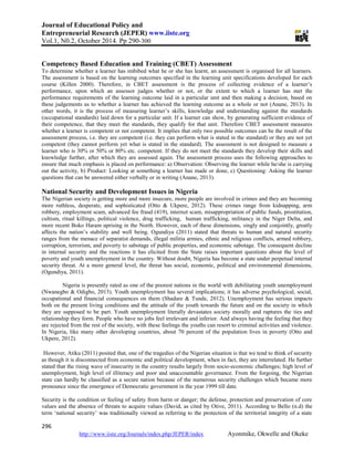 Competency based education and training in technical | PDF