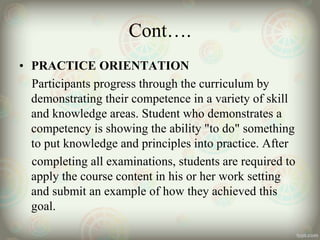 competency based education [Autosaved]1.ppt