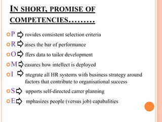 Competency based hr management | PPTX