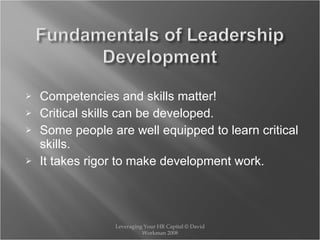 Competency Based Leadership | PPT